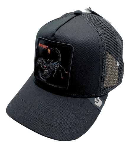Gorra Goorin Bros The Deadly Scorpion Ajustable Visera Curva