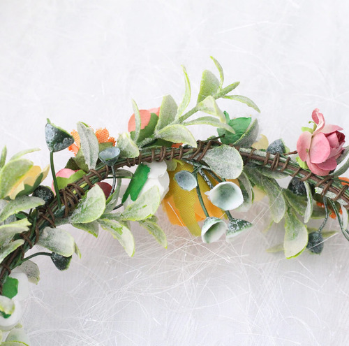 Trepveter - Diadema Floral Con Corona De Rosas Y Flores, Dis