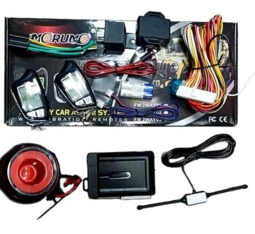 Alarma De Carro Morumo With Vibration Remotes 