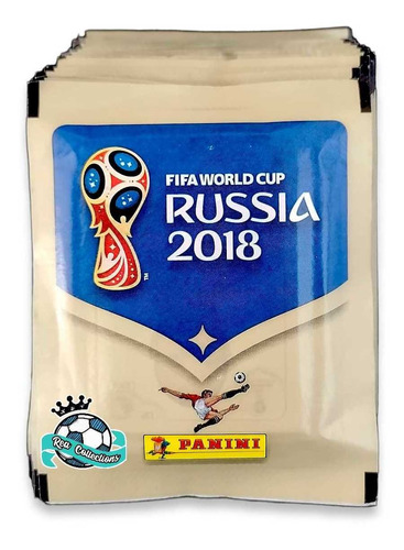 50 Sobres Mundial Rusia 2018 (250 Estampas)
