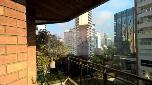 Imagem 8 de 15 de Ótimo Apartamento Com Living Para 3 Ambientes, Terraço, 205m² De Área Útil, Alto Padrão, 3 Vagas. - Em40149