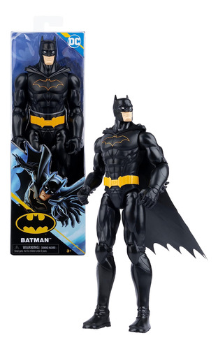 Batman Black Deco Figura De Acción 12 Pulgadas Spin Master