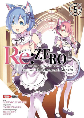 Re Zero Capitulo 2 Vol 5 - Tappei Nagatsuki - Panini Arg