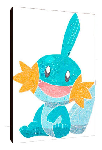 Cuadros Poster Pokemon Mudkip 15x20 (kip 2)