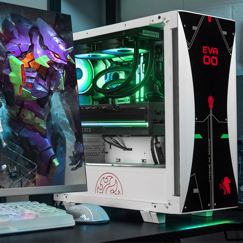 Xtreme Pc Gaming Geforce Rtx 5090 Intel Core I9 14900k 32gb Ddr5 Ssd 2tb Sistema Liquido Wifi Evangelion 00 White