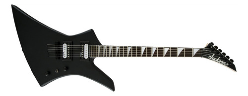 Guitarra elétrica Jackson JS Series Kelly JS32T de choupo satin black satin com diapasão de amaranto