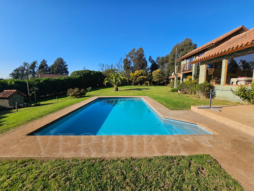 Vendo Casa De 380m2 En Terreno De 5600m2 A 5min Concón.