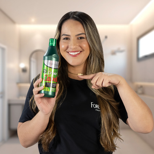 Kit Shampoo E Leave-in Cresce Cabelo Forever Liss