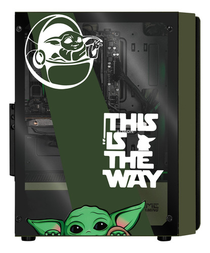 Xtreme Pc Gaming Amd Radeon Rx 7600 Ryzen 7 5700g 32gb Ssd 1tb Sistema Liquido Wifi Grogu Comic