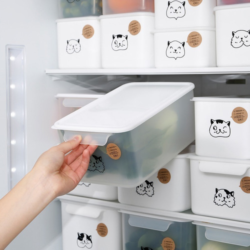 Contenedor Tupper Para Comida Diseño Gatito Xl Libre Bpa