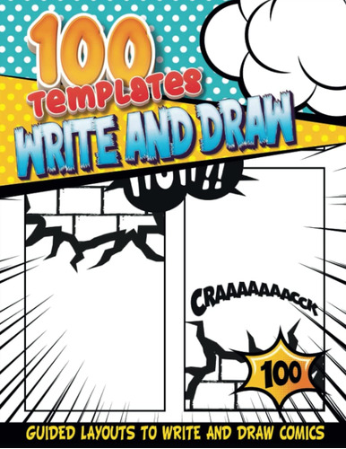 Libro: Make Your Own Journal Kit For Kids: Blank Comic Book 