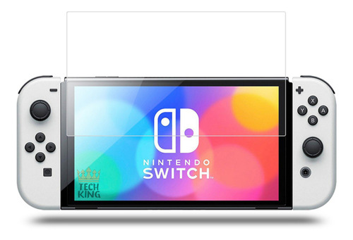 Película Vidro 9h Anti-impressão Para Nintendo Switch Oled