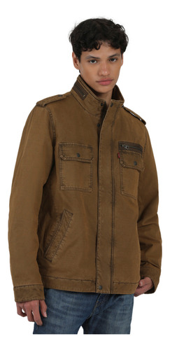 Casaca Hombre Millitary Café Levis 59491-0195