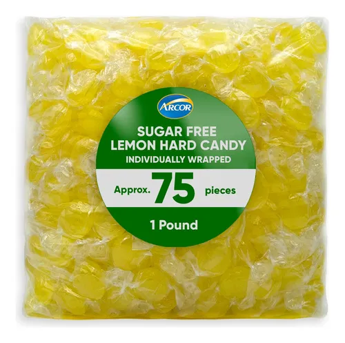 Arcor Lemon Drops - Caramelos Sin Azucar, Caramelos Duros A