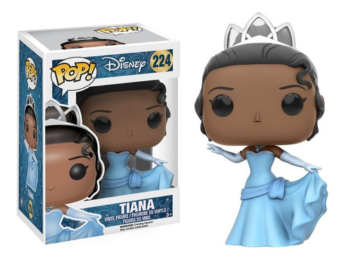 Funko Pop Disney La Princesa Y El Sapo Tiana Blue Dress