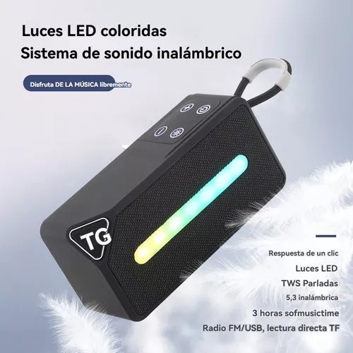 Bocina Bluetooth Portátil Mini Bocina Portátil Altavoz