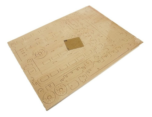 Imagen 2 de 6 de Regalo Rompecabezas Madera 3d Bus Armable Adultos Y Niños