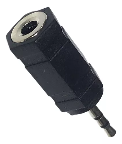 Adaptador Mini Jack 3,5mm Estéreo Macho a Micro 2.5 mm Hembra