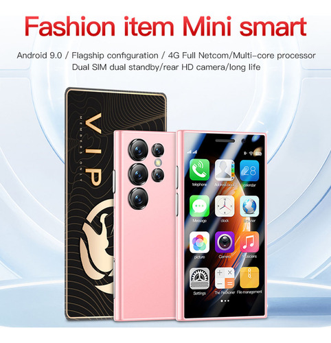 P Mini Smartphone S23 Pro Red 4g 3.0 Pulgadas Android9.0