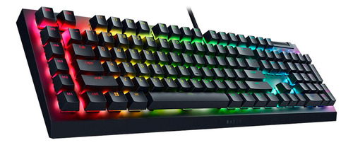 Teclado Gamer Razer Blackwidow V4 X Yellow Switch Español