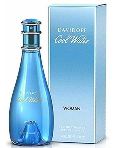Davidoff Cool Water Woman Eau De Toilette, 3,4 Oz