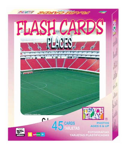 Flash Cards De Lugares En Inglés Teach Play  