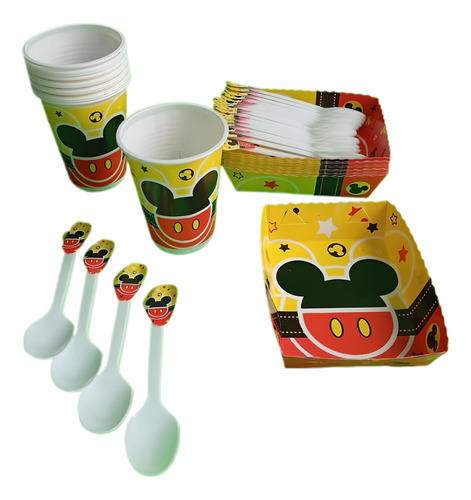 Kit Decoracion Infantil Mickey Orejas 24inv Leer Descripcion