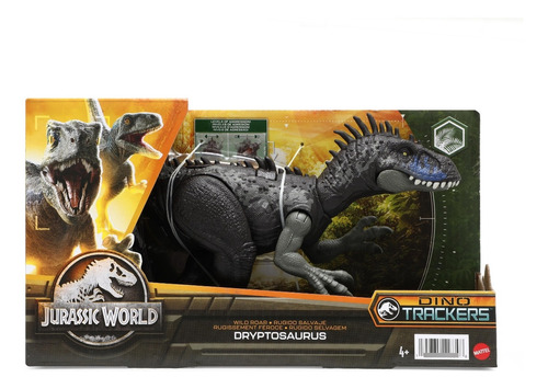 Jurassic World Dino Tracker Dryptosaurus Rugido Sonido