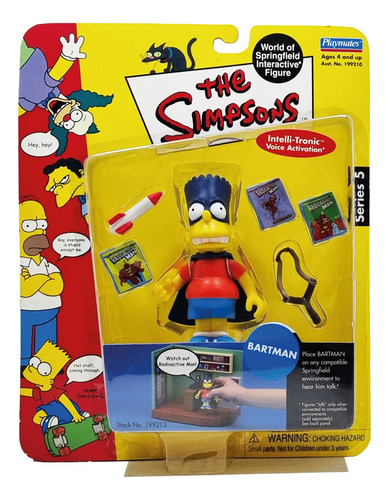 Playmates - The Simpsons - World Of Springfield - Bartman