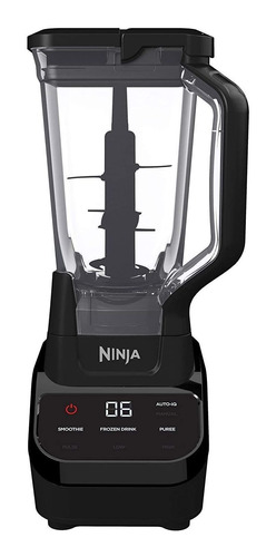 Imagen 1 de 7 de Licuadora Ninja Professional Touchscreen Blender CT610 2.1 L negra con vaso de tritan 120V