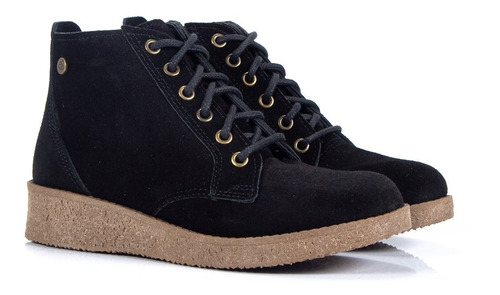 Imagen 3 de 7 de Bota Mujer Borcego Botita Botineta Moda Gamuza Citadina