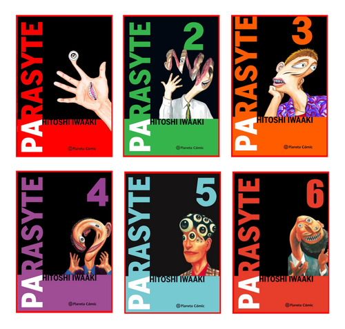 Combo Parasyte Vol.  1 A 6 - Manga - Planeta