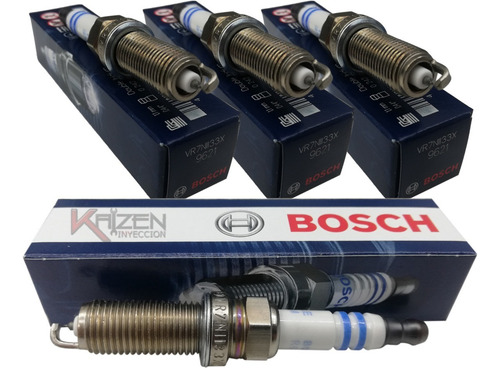 Kit 4 Bujias Bosch Iridium Nissan March 1.6 16v 2020 2021