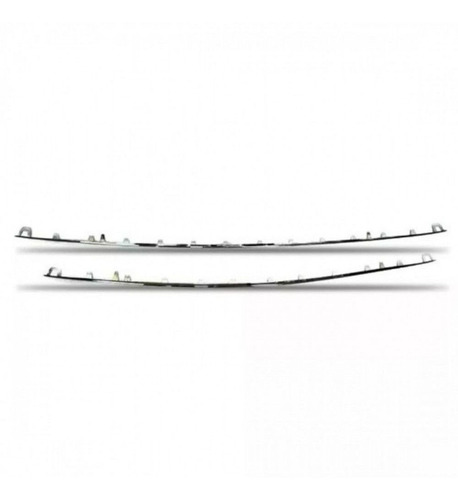 Par Friso Cromado Parachoque Dianteiro Fiat Toro Original Nf