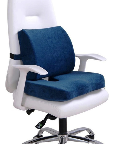 Cojin Asiento Y Lumbar Ergonomico De Espuma Para Sillas