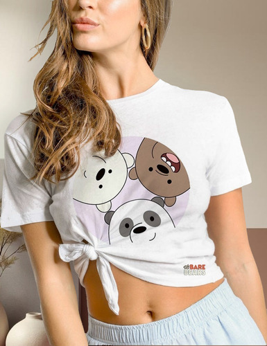 Playera Escandalosos En Circulo We Bare Bears