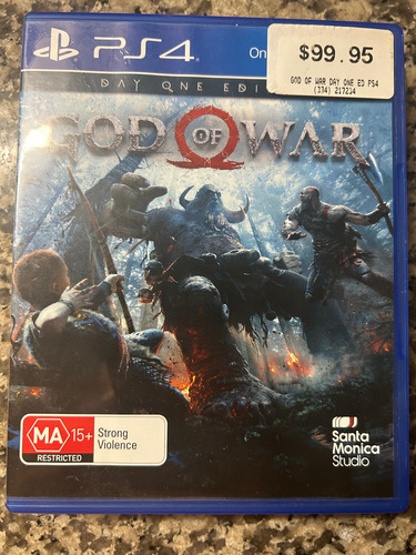 God Of War Day One Edition Ps4 Físico