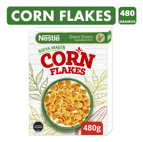 Cornflakes Cereal Tamaño Familiar - Nestle (caja Con 480g)