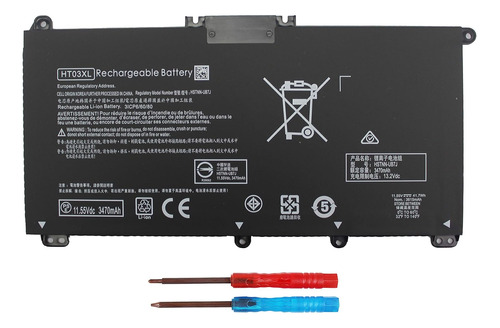 Ht03xl Batería De Ordenador Portátil Compatible Hp Pa...