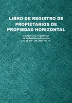 Comprar Libro De Registro De Propietarios Para Provincia Combo