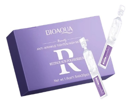 Ampolletas Retinol Antiarrugas Antimanchas Aclarante Cj 30pz Momento De Aplicación Noche Tipo De Piel Todo Tipo De Piel