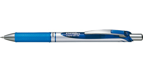 Caneta Pentel Energel Bl77 Liquid Gel Ink 0.7 Azul