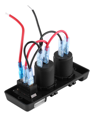 ¡ Enchufe Cargador Usb Dual 12v Impermeable Para Coche Y