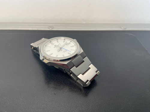 Reloj Casio Edifice Efb-108d-7avcr Blanco Plata. Plateado Plateado Blanco (Usado)