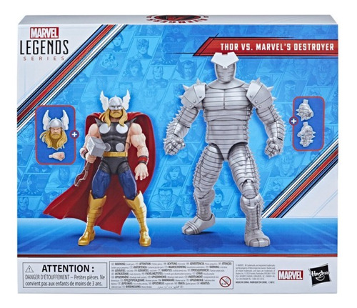 Figura Marvel Legends Series Thor Vs Destructor / Diverti