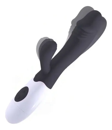 Vibrador Consolador Doble Snappy Color Negro