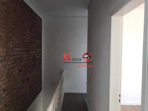 Imagem 14 de 17 de Sobrado Com 3 Dormitórios À Venda, 116 M² Por R$ 650.000,00 - Gonzaga - Santos/sp - So0433