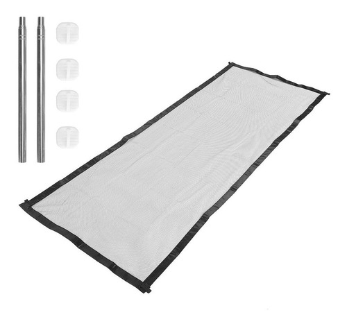 Mesh Cloth Black Easy To Install Dog Fence Mesh Pet Safety N