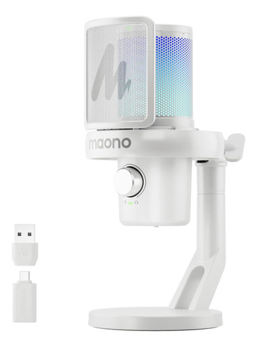 Micrófono De Juego Inalámbrico, Micrófono De Condensador Usb