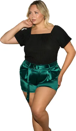 Short De Fiesta Moda Mujer Talles Grandes - Tis Ind